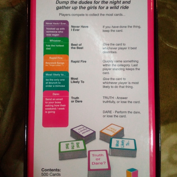 For the girls card game - Picture 4 of 6